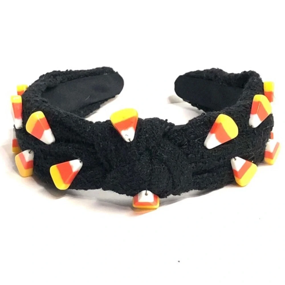 NWT ⚜️🖤⚜️ PIPER K Halloween Candy Corn Headband